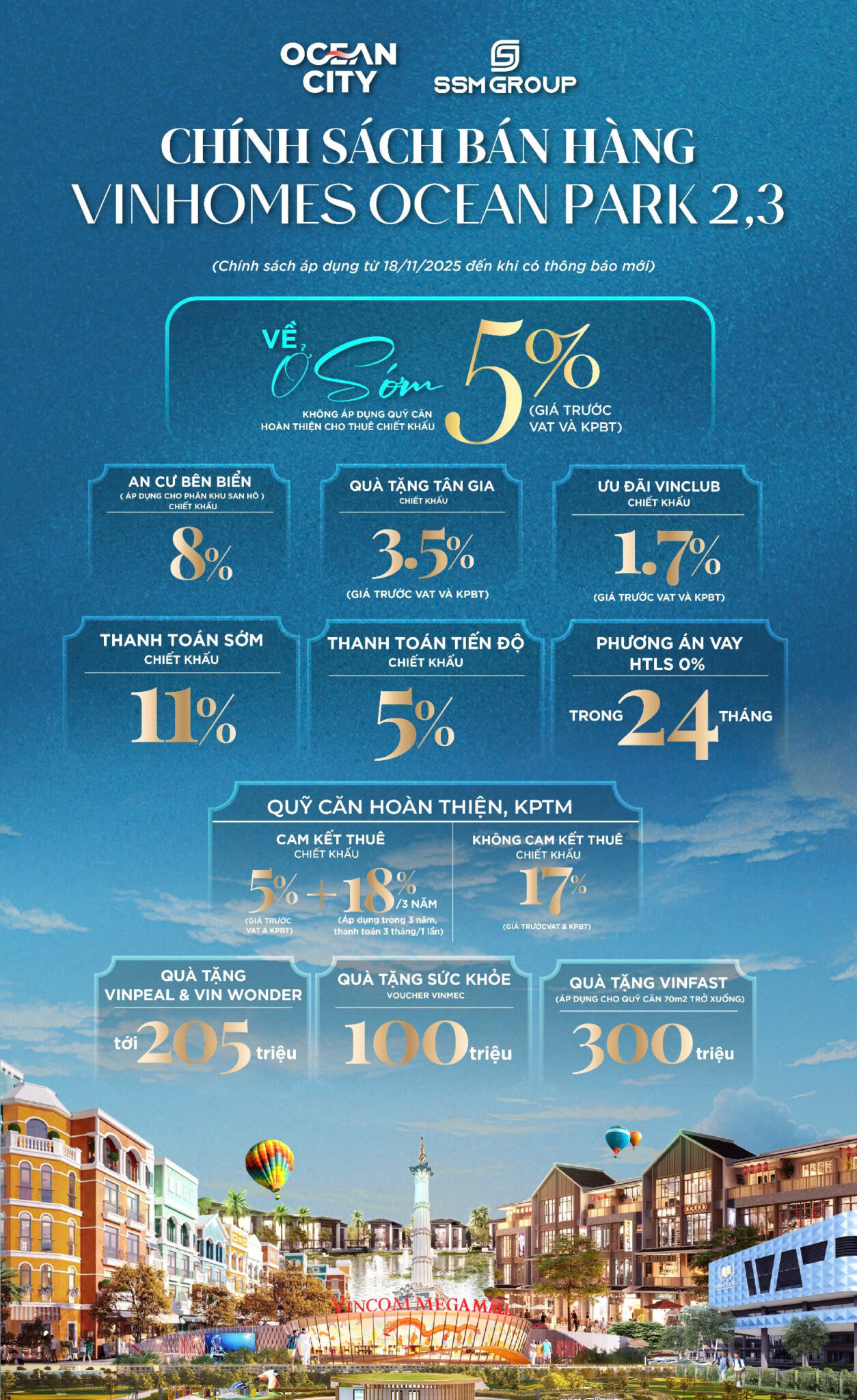 gen h chinh sách bán oceanpark